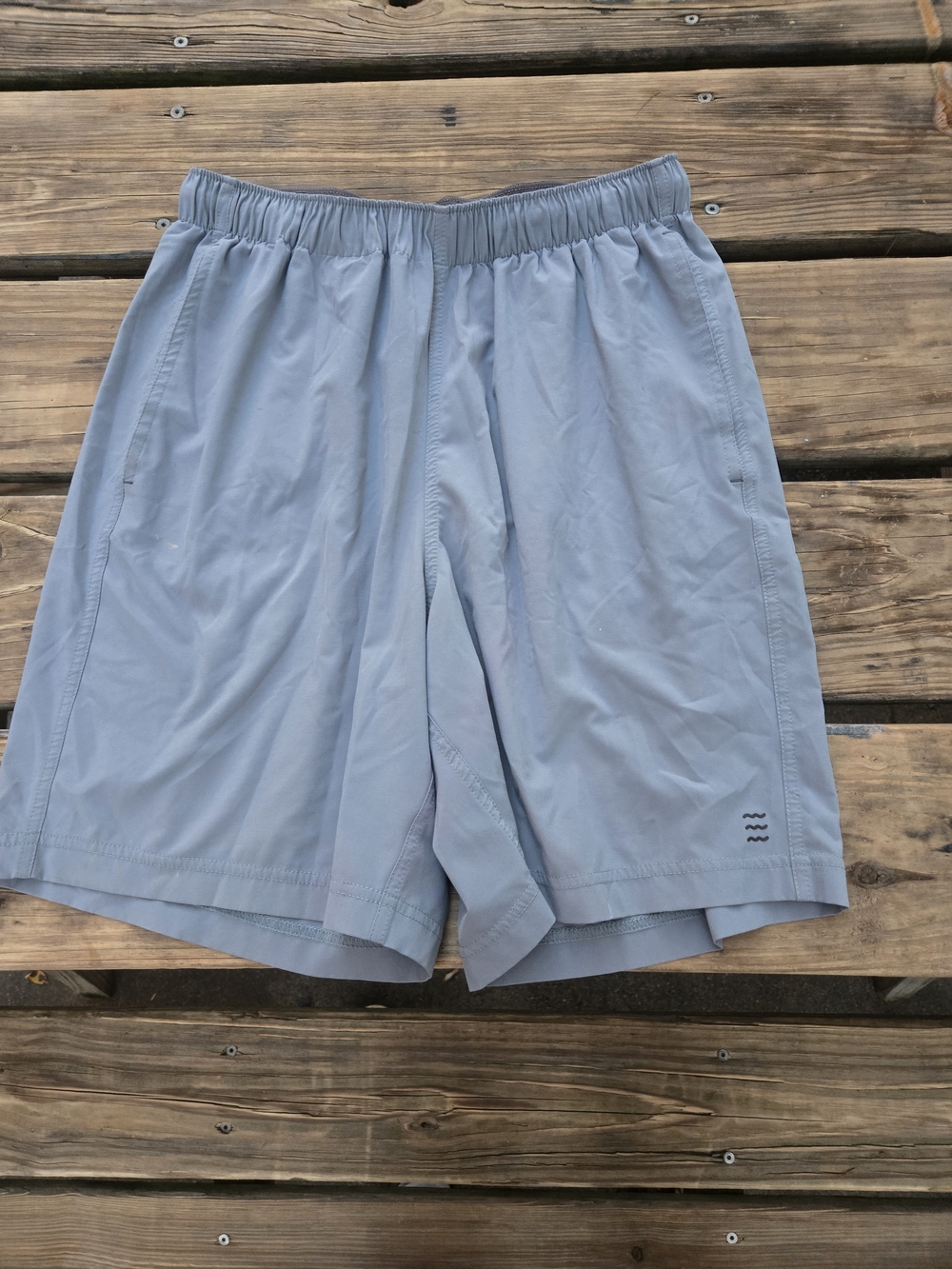 Free Fly Apparel Light Blue Men’s Athletic Shorts